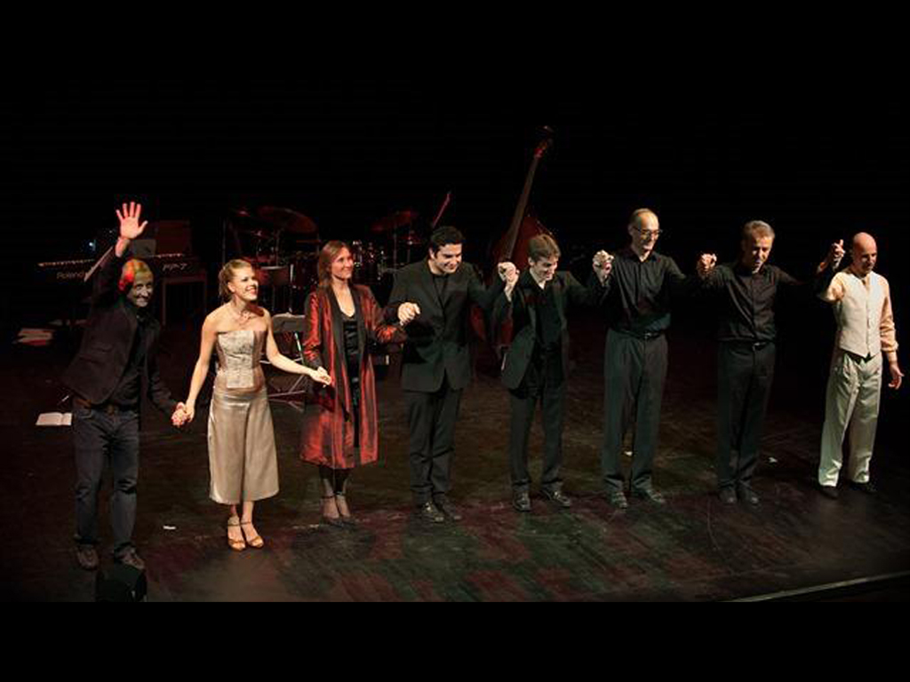 With Domingo Porteno at Teatro Sociale - Bellinzona 2012